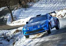 Manu Guigou et lAlpine A110  lassaut du Monte-Carlo