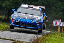 Manu Guigou sur le podium pour ses dbuts au Barum