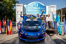 Manu Guigou offre  lAlpine A110 Rally sa premire victoire internationale en Slovnie
