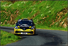 Engagement total de Manu Guigou au Rallye Lyon-Charbonnières