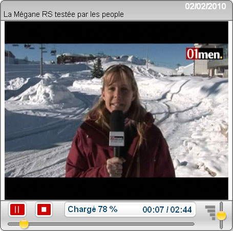 La Mégane RS testée par les people